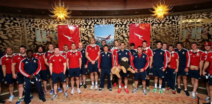 QANTAS AND DUBAI INTERNATIONAL AIRPORT WELCOMES THE BRITISH AND IRISH LIONS (2)