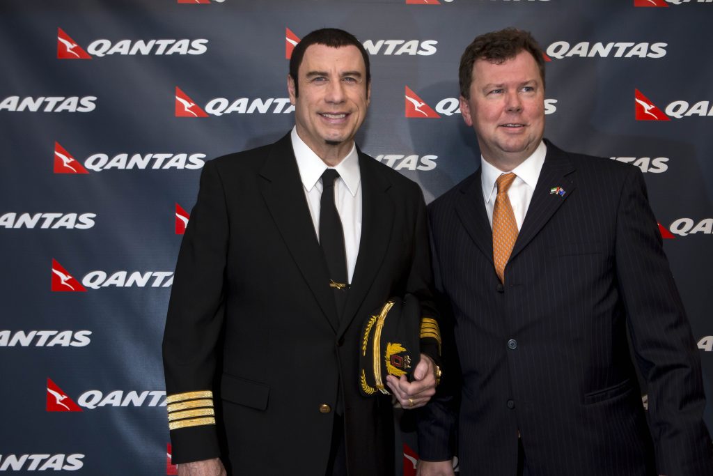 Qantas- John Travolta