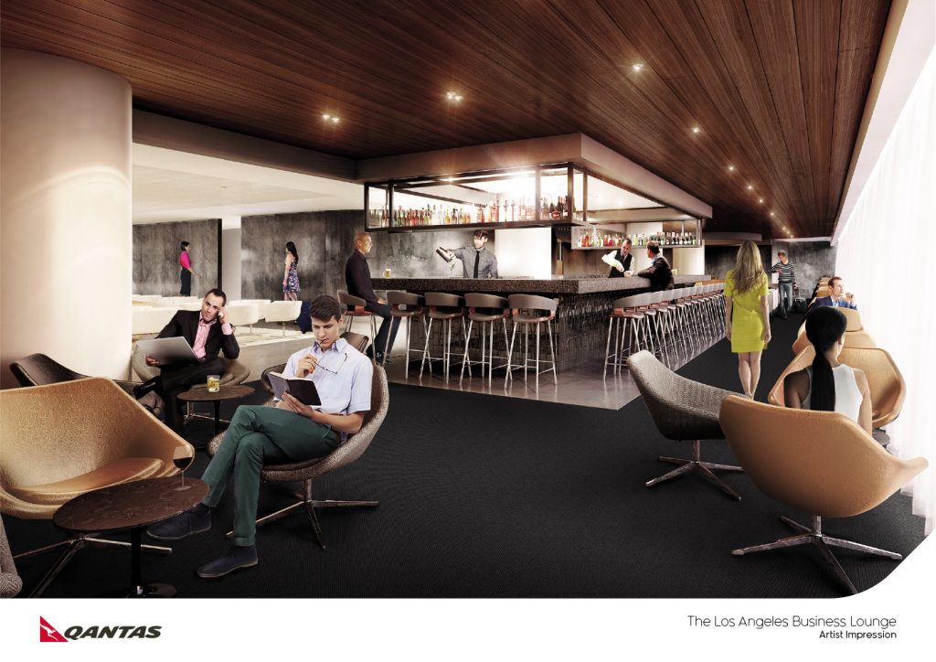 LAX Business Lounge artist impression 1