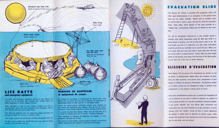 boeing 707 SLIDES